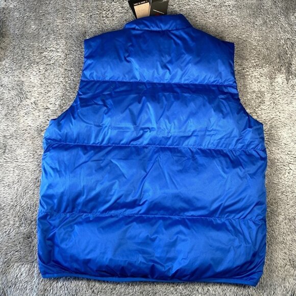 Nike Blue Puffer Vest - Picture 2 of 7